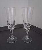 2 Wijn/Champagneglazen, Ophalen of Verzenden