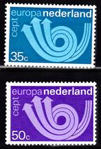 CEPT Europa Nederland 1973 MiNr. 1011-1012 pf NVPH 1030-1031, Postzegels en Munten, Postzegels | Nederland, Na 1940, Verzenden