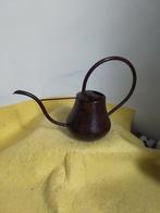 8989) mooi model messing gepatineerde  plante gieter, Ophalen of Verzenden, Kunststof