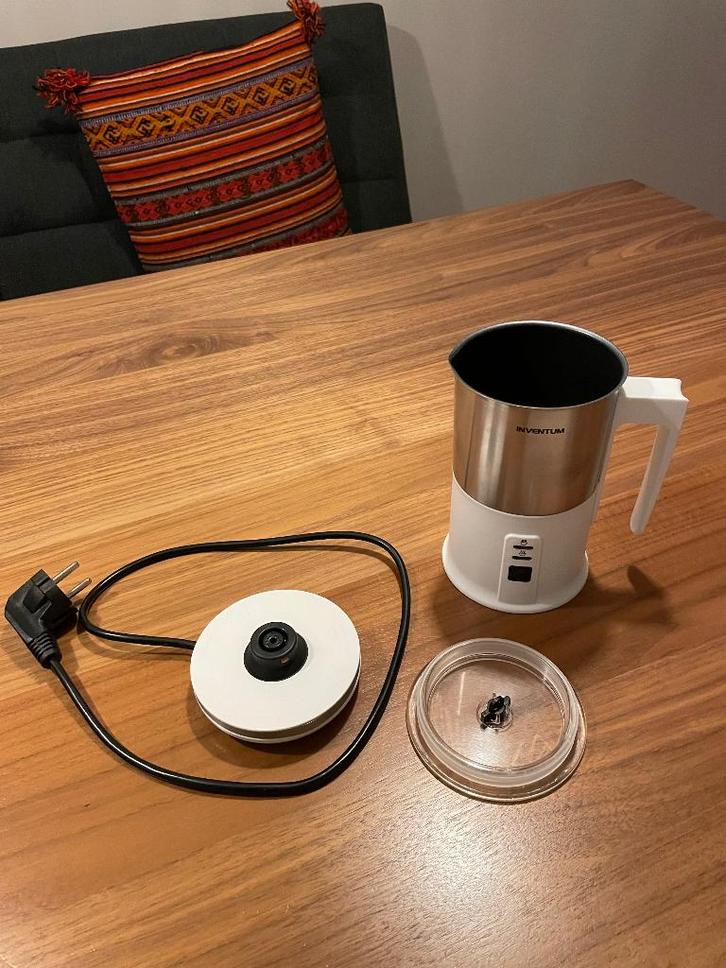 Inventum melkopschuimer, Witgoed en Apparatuur, Melkopschuimers, Gebruikt, Elektrische melkopschuimer, Ophalen of Verzenden