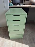 IKEA Alex ladeblok mintgroen ladekast, Huis en Inrichting, Kasten | Ladekasten, Ophalen, Minder dan 50 cm, Gebruikt, Minder dan 100 cm