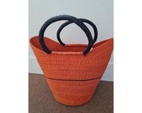 Grote, stevige tas van olifantengras – handgemaakt & super h, Sieraden, Tassen en Uiterlijk, Tassen | Damestassen, Nieuw, Shopper