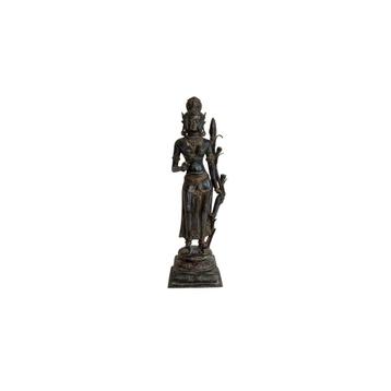 Oude Bronzen Staande Tara – Godin van Compassie beschikbaar voor biedingen