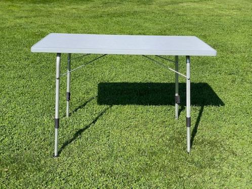 Dukdalf campingtafel 115 x 70 cm, Caravans en Kamperen, Kampeermeubelen, Zo goed als nieuw, Campingtafel, Ophalen