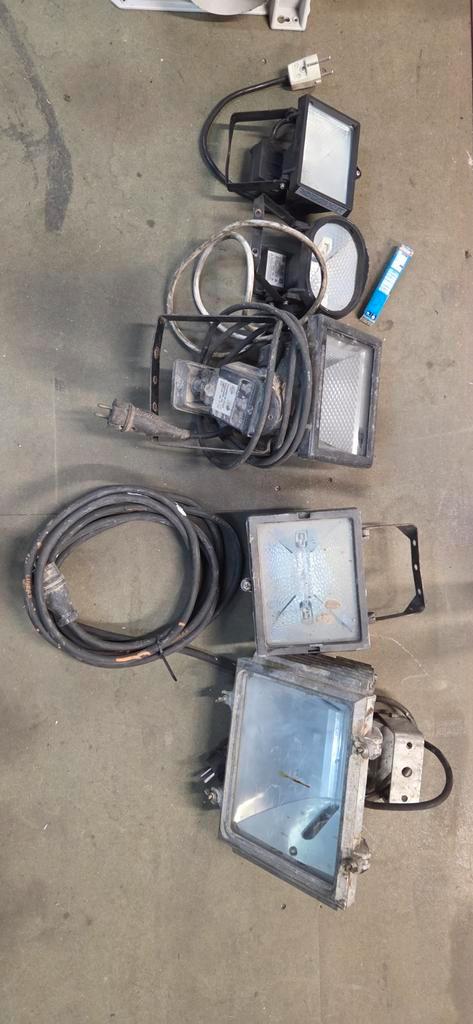 Diverse Bouwlampen 150W - 1000W, Doe-het-zelf en Verbouw, Bouwverlichting, Gebruikt, Ophalen