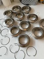 Inbouwspotjes met klemveer, Doe-het-zelf en Verbouw, Bouwverlichting, Ophalen of Verzenden, Zo goed als nieuw, Armatuur