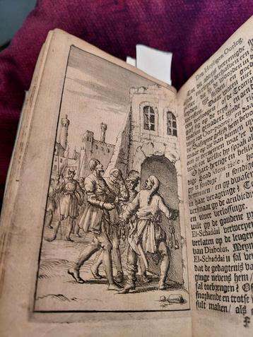 Den Heyligen Oorlogh, Joannes Bunjan , 1e druk 1685 Boekholt beschikbaar voor biedingen