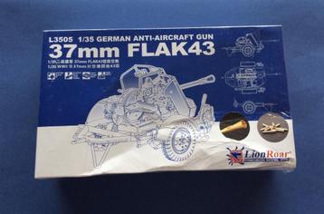 Greatwallhobby	L3505	37mm Flak 43 German AA Gun 1/35 beschikbaar voor biedingen
