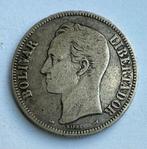 5 Bolivares (1905) Munt - zilver, Ophalen, Vóór koninkrijk, Zilver, Overige waardes