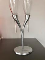 Moët & Chandon champagne glazen met houder, Ophalen of Verzenden, Zo goed als nieuw, Overige typen