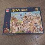 Jan van Haasteren puzzel 1500 stukjes Tour de France, Ophalen of Verzenden, 500 t/m 1500 stukjes, Zo goed als nieuw, Legpuzzel