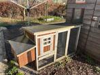 Mooi kippenhok met ren te koop!, Dieren en Toebehoren, Pluimvee | Toebehoren, Ophalen, Zo goed als nieuw, Kippenhok of Kippenren