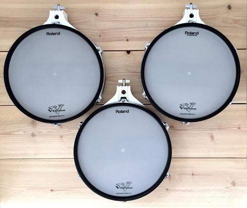 Roland PD-120 White Dual triggered pad (PD120), Muziek en Instrumenten, Instrumenten | Onderdelen, Zo goed als nieuw, Drums of Percussie