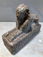 Oude steen- granieten Sculptuur Sfinx van Gizeh/ Egypte, Ophalen of Verzenden