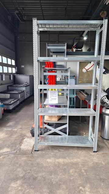 legbordstelling , Metalsistem,  250 cm H , 40 cm D beschikbaar voor biedingen