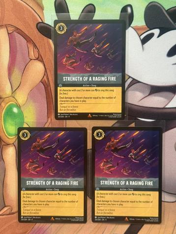 Strength of a Raging Fire 201/204 Disney Lorcana Fabled beschikbaar voor biedingen
