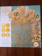 Balonnen decoratie set ‘goud’, Ophalen of Verzenden, Nieuw, Versiering, Geboorte of Huwelijk