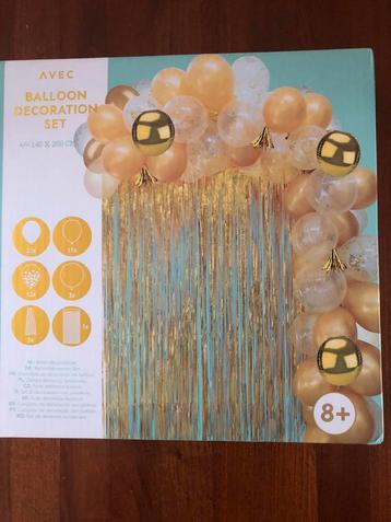 Balonnen decoratie set ‘goud’ beschikbaar voor biedingen