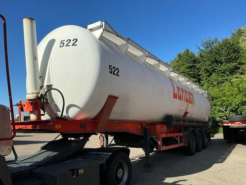 2000 Feldbinder KIP 63 3 Bulk Oplegger (75165-197), Auto's, Vrachtwagens, Bedrijf, Aanhangers en Opleggers, Overige brandstoffen