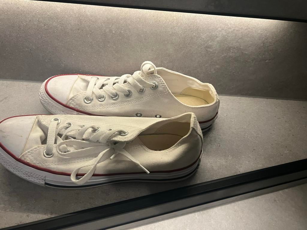 Witte Converse All Stars Sneakers, Kleding | Dames, Schoenen, Wit, Ophalen of Verzenden, Sneakers of Gympen, Zo goed als nieuw