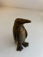 Pinguïn brons, Verzamelen, Dierenverzamelingen, Verzenden, Zo goed als nieuw, Beeldje of Figuurtje