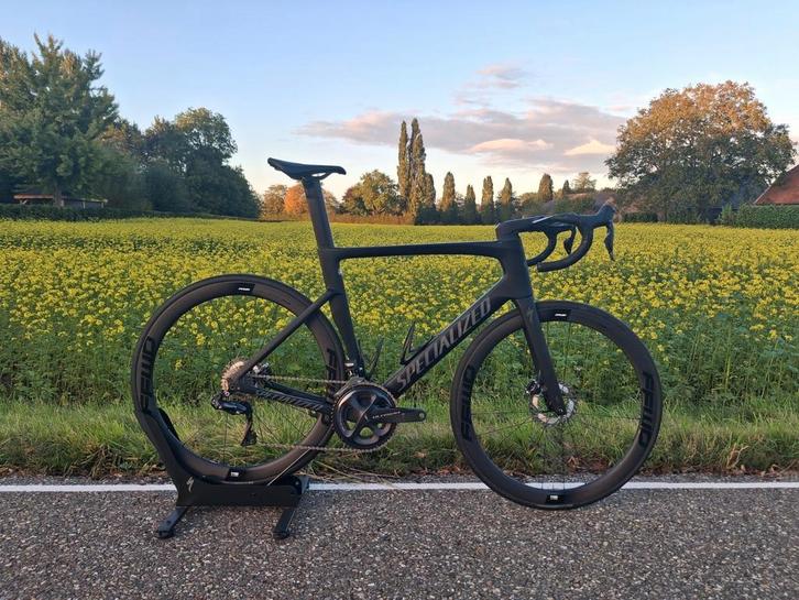 Specialized Venge Pro - zwart- maat 58 - powermeter - Di2, Fietsen en Brommers, Fietsen | Racefietsen, Gebruikt, Overige merken