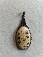 Antiek hangertje plateel, Ophalen of Verzenden, Overige materialen, Hanger