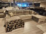 Pinkstersale Actieprijs € 949,- Loungebank XXL Velours Salen, Huis en Inrichting, Banken | Bankstellen, Hoekbank, Ophalen of Verzenden