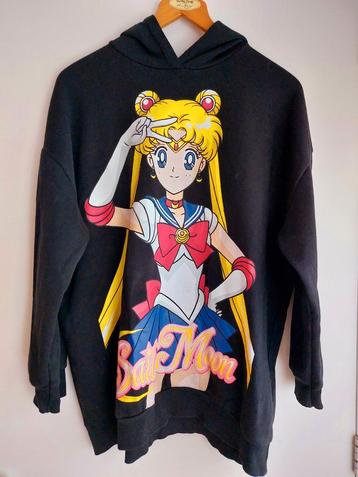 Sailor Moon trui om in te wonen ♡ Oversized Hoodie mt 40/42 beschikbaar voor biedingen