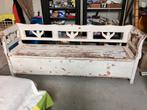 Grote degelijke klepbank, Tuin en Terras, Tuinbanken, Ophalen, Zo goed als nieuw, Hout