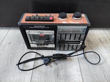 Ricatech PR85 radio cassette usb speler beschikbaar voor biedingen