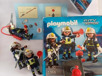Playmobil City Action Brandweer Set 5366 - Compleet beschikbaar voor biedingen