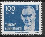 Turkije 1980  Ataturk Postfris, Verzenden, Overige landen, Postfris