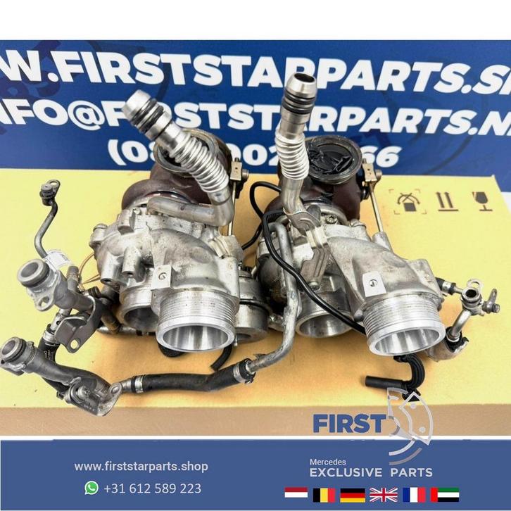 A1770900080 TURBO M177 C63 GLC63 E63 GT63 GTS GTR S63 G63 GL, Auto-onderdelen, Motor en Toebehoren, Mercedes-Benz, Gebruikt, Ophalen of Verzenden