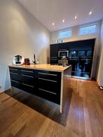 IKEA keuken, Huis en Inrichting, Ophalen, Gebruikt, Zwart, Met kookeiland