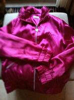 Meisjes sport jack nylon Roze Punky Fish mt 140, Kinderen en Baby's, Kinderkleding | Maat 140, Punky Fish, Meisje, Ophalen of Verzenden