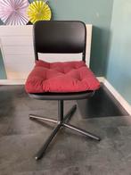 Ikea zwarte bureau stoel, Ophalen, Zo goed als nieuw, Zwart, Bureaustoel