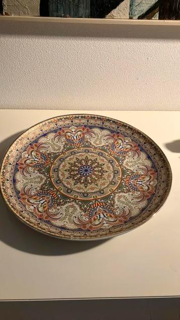 Groot Marokkaanse bord taous diameter 36cm beschikbaar voor biedingen