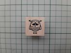 Uiltje, Ophalen of Verzenden, Zo goed als nieuw, Houten stempel