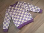 CARLIJNQ sweater /  trui paars beige maat 122 - 128, Ophalen of Verzenden, Zo goed als nieuw, Jongen of Meisje