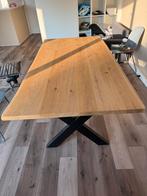 Eiken houten tafel, Huis en Inrichting, Tafels | Eettafels, Ophalen, Eikenhout, 200 cm of meer, 50 tot 100 cm