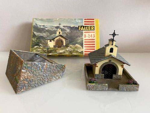 HO Faller B-243 kapel met ovp (611*), Hobby en Vrije tijd, Modeltreinen | H0, Zo goed als nieuw, Brug, Tunnel of Gebouw, Gelijkstroom of Wisselstroom
