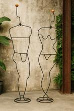 HÄPEN- Dressman en Dressgirl jaren '80 IKEA, Ophalen, Zo goed als nieuw, Metaal, Staande kapstok