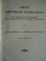 Berkelbach vd Sprenkel Hettema Grote Historische Schoolatlas, Overige atlassen, Berkelbach, v.d. Sprenkel/Hettema, Ophalen of Verzenden