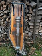 Antieke handpomp op houten plank, Ophalen, Gebruikt, Handmatig, Overige typen