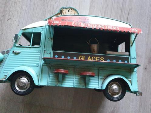 metaal citroen h hy bus ice truck blauw nieuw, Huis en Inrichting, Woonaccessoires | Overige, Nieuw, Ophalen of Verzenden