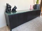 Dressoir met marmeren blad - 180cm, Huis en Inrichting, Kasten | Dressoirs, Ophalen, Overige materialen, 150 tot 200 cm, Zo goed als nieuw