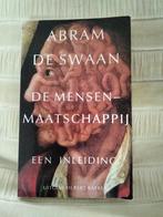Abram de Swaan de mensen maatschappij een inleiding, Boeken, Ophalen of Verzenden, Gelezen, Nederland