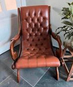 Chesterfield Rokersstoel, Ophalen, Zo goed als nieuw, 75 tot 100 cm, Minder dan 50 cm