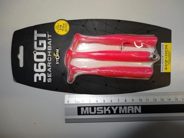 Kunstaas: Storm 360 graden GT Searchbait 11 cm shads, Watersport en Boten, Hengelsport | Roofvissen, Nieuw, Overige typen, Verzenden